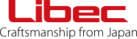 Logo Libec con scritta "Craftsmanship from Japan"